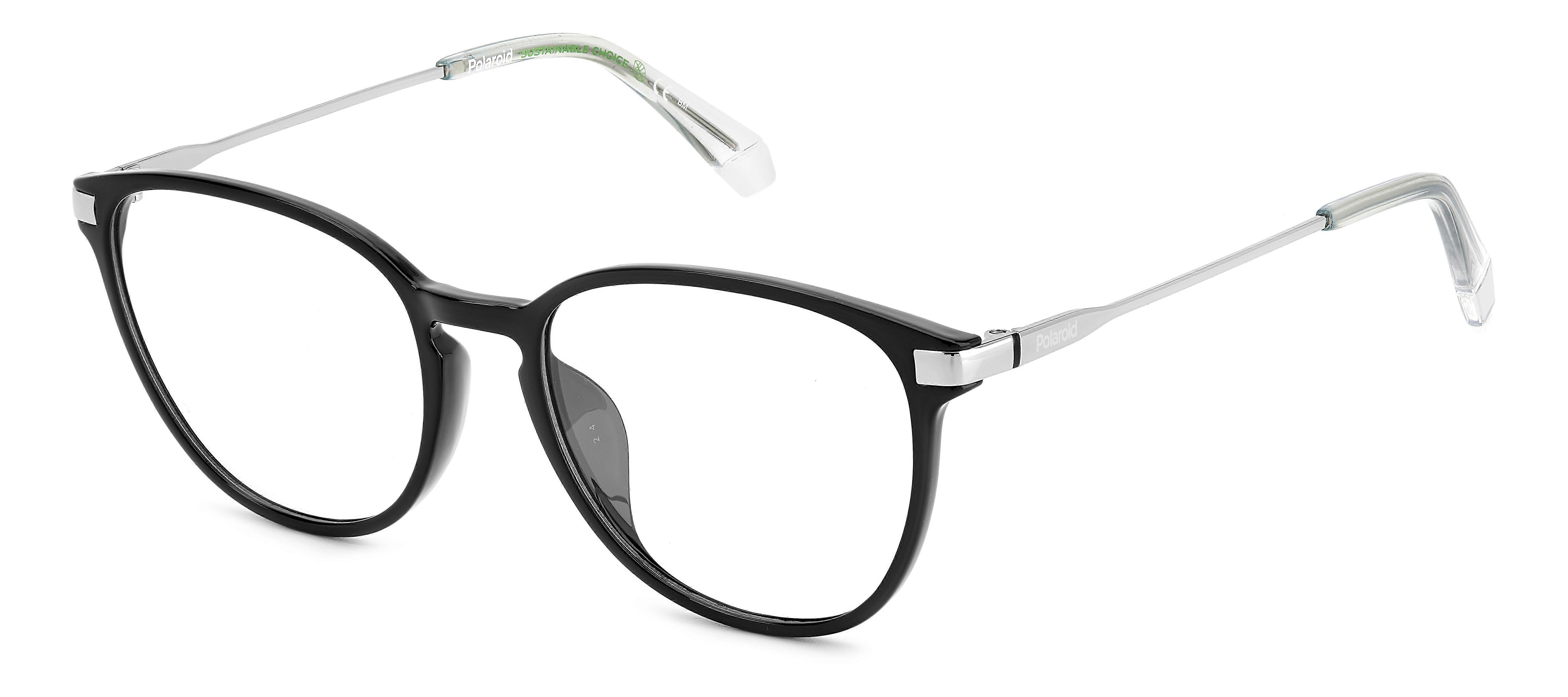Eyewear Frames POLAROID PLD D489/G 807 BLACK 52/17/145 UNISEX