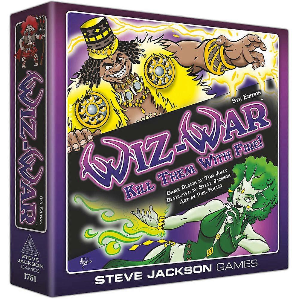Wiz-War Strategy Game Classic Unique Fun Strategy Game with Magical Combat