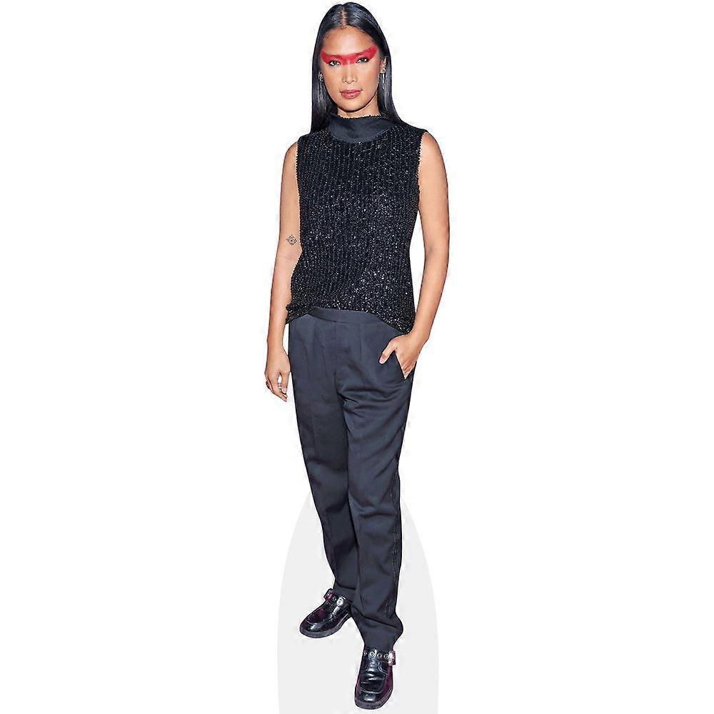 Geena Rocero (Vest) Cardboard Cutout (lifesize OR mini size). Standee. Stand Up.