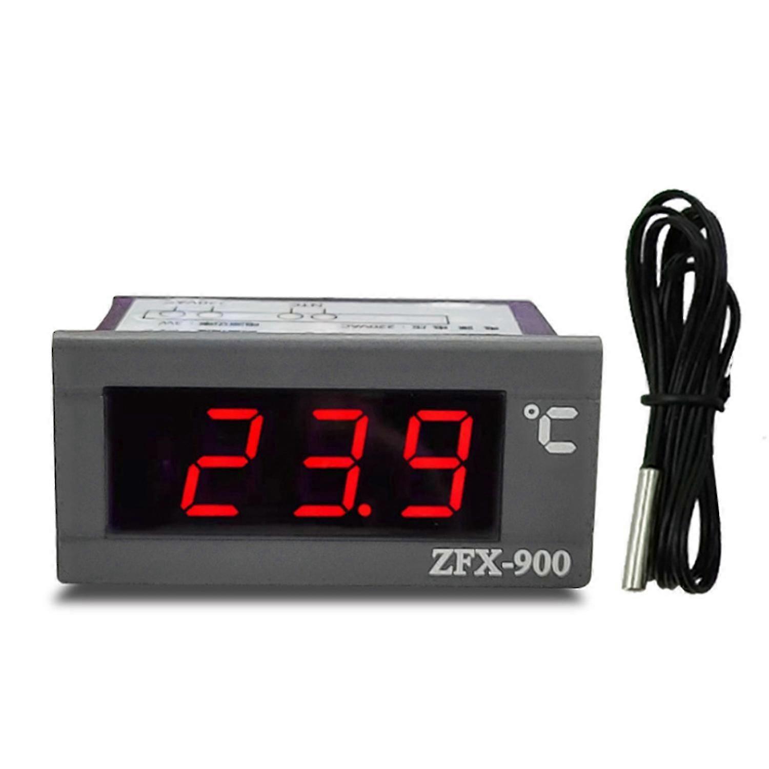 ZFX-900 Embedded Temperature Meter Intelligent Digital Temperature Display Panel for Refrigerator De
