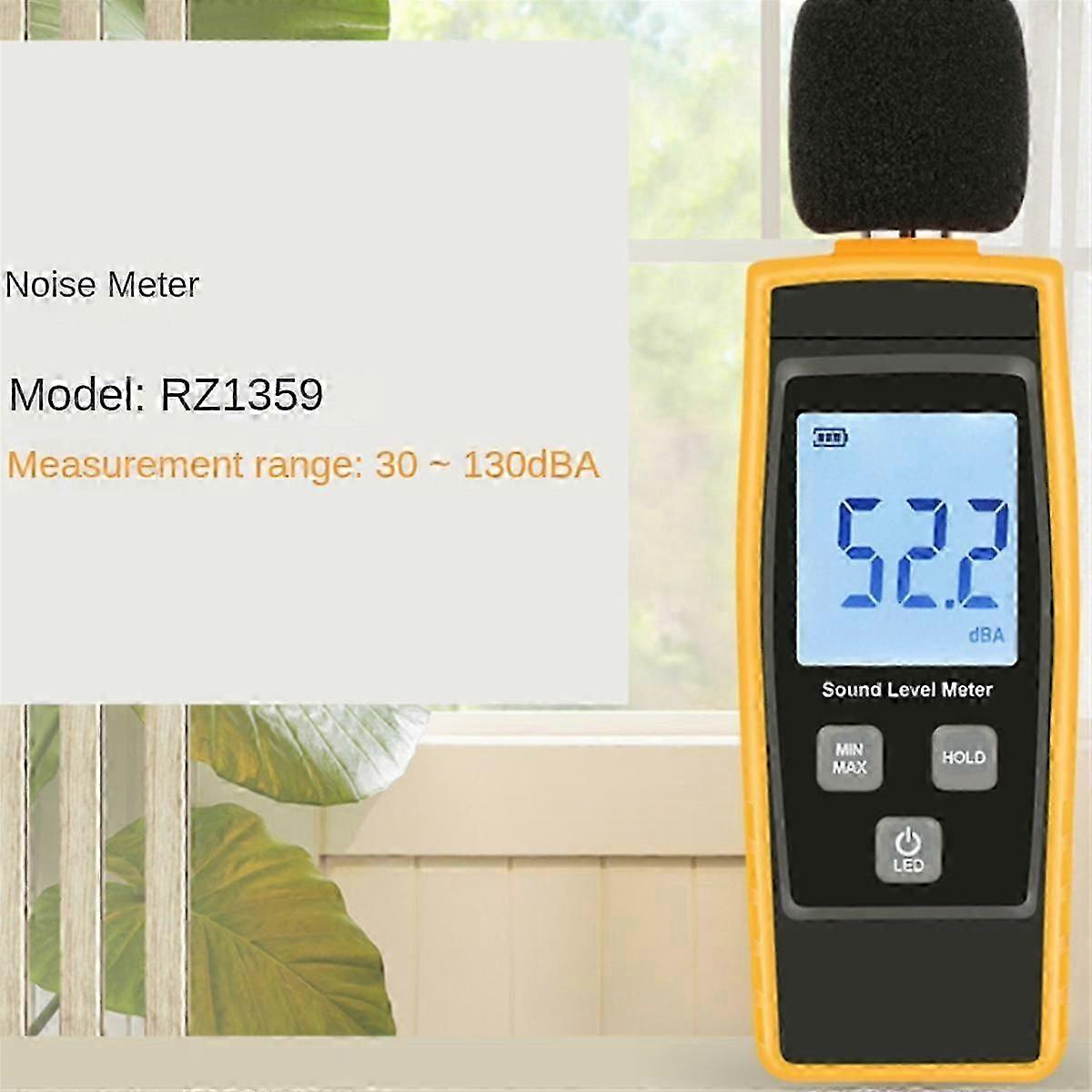 Lydnivå Meter Digital Håndholdt DB Meter Sonometros Støy Lydnivå Meter 30-130DB desibel Mi