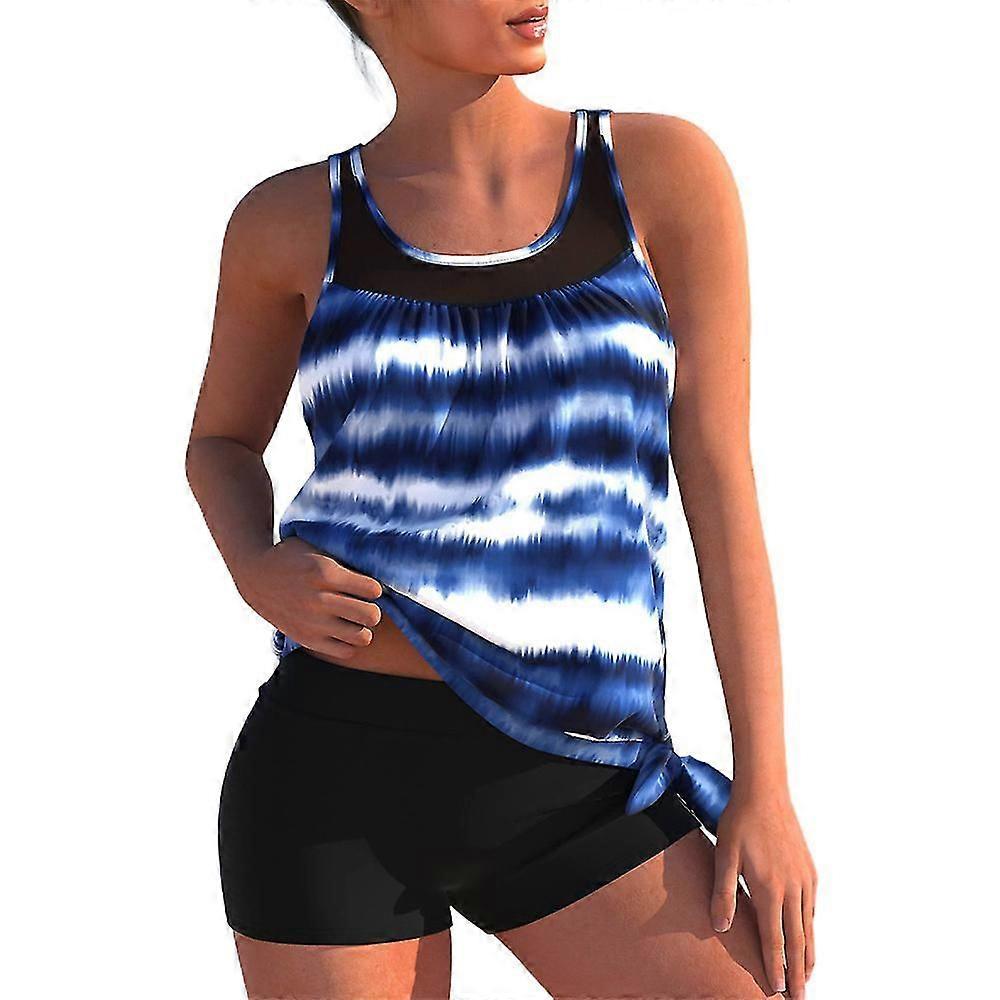 Débardeurs Tankini pour femmes + Boyshorts Maillot de bain Maillot de bain
