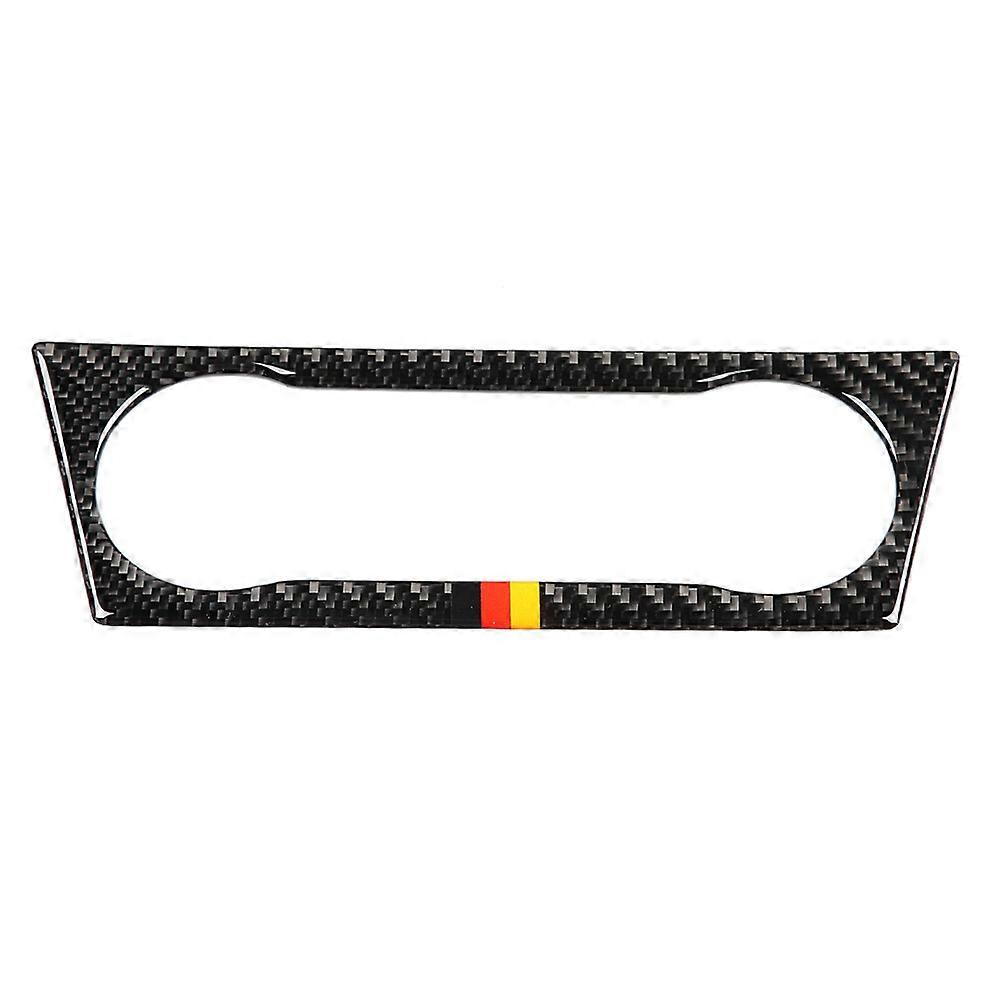 مكيف هواء السيارة AC لوحة التحكم الإطار غطاء ملصقا تقليم ل A / B / GLA / CLA محرك اليسار # 2