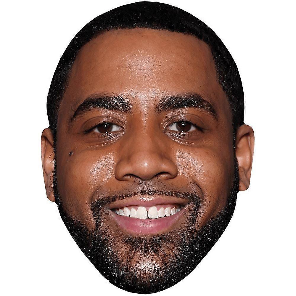 Jharrel Jerome (Smile) Celebrity Mask, Flat Card Face