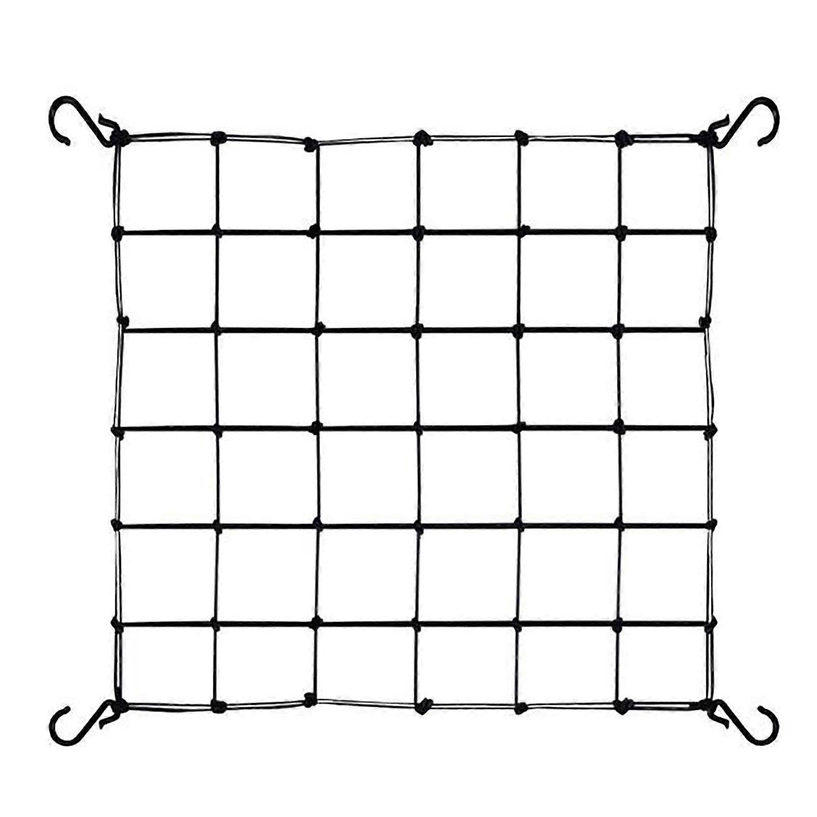 Trellis Netting Scrog Net with 4 Hooks Simple Installation Cucumber Gardening Horticulture Heavy-Duty Plant Net