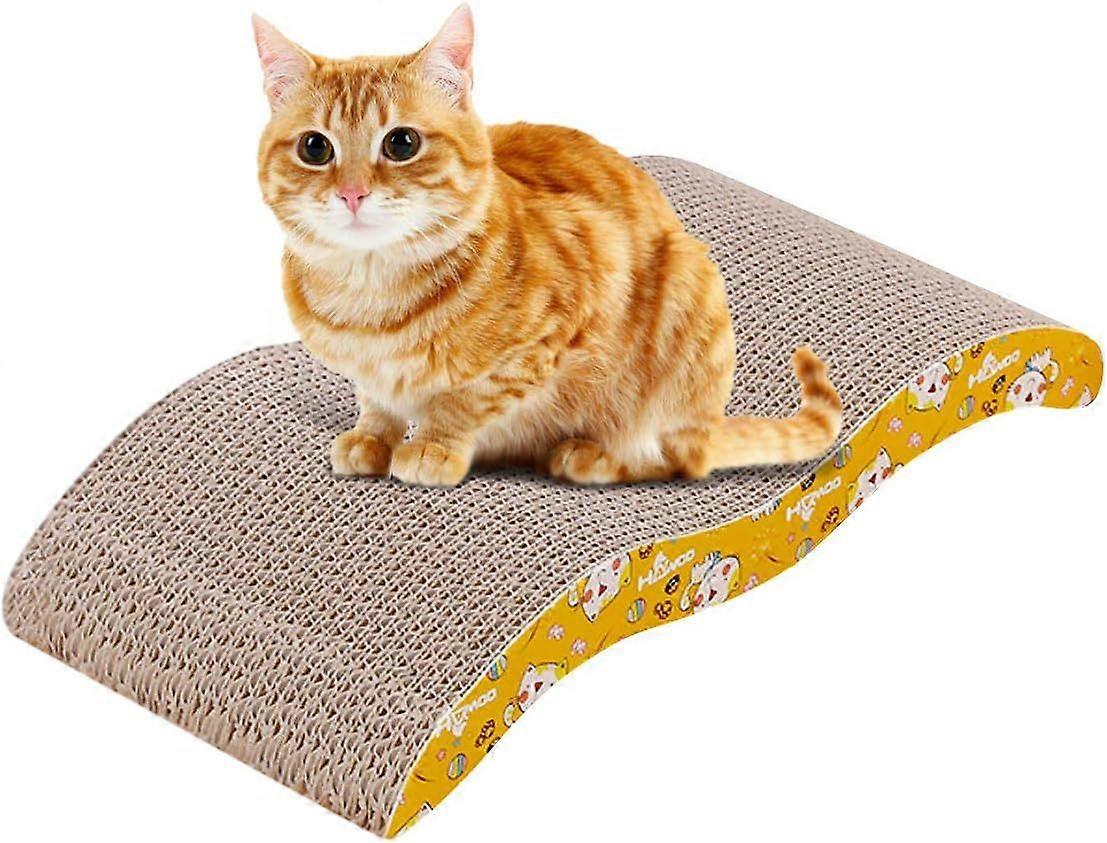 Cat Tree, Cat Tree with Catnip, Durable Recyclable Cardboard for Sofa, Daybed, for Cute Cats at Christmas 44 x 21.5 x 7.5cm