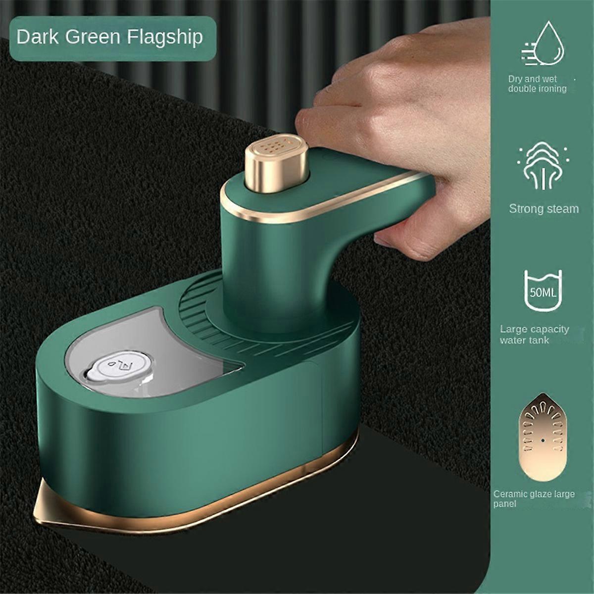 Portable foldable handheld electric iron, hanging iron, suitable for home/travel/university EU plug