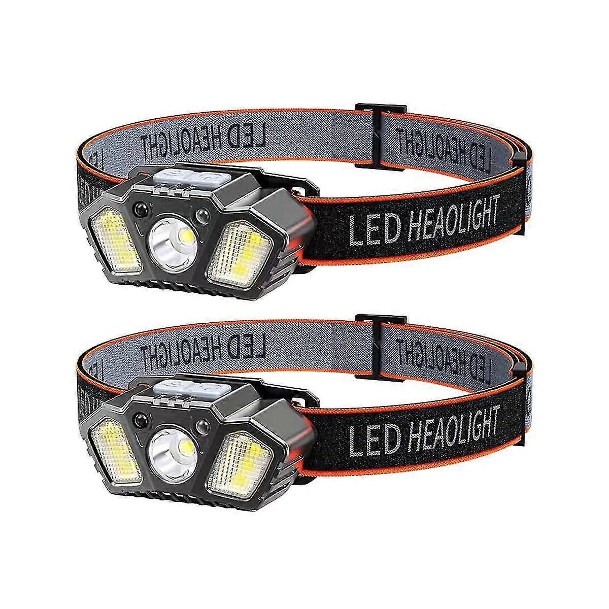 Induction Headlight Led Headlight Headlight Usb Flashlight Torch Head Light For Fishing Camping