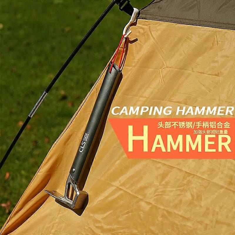 New Tent Light Stainless Steel Bludger Camping Equipment Tent Repair Supply Peg Hooks