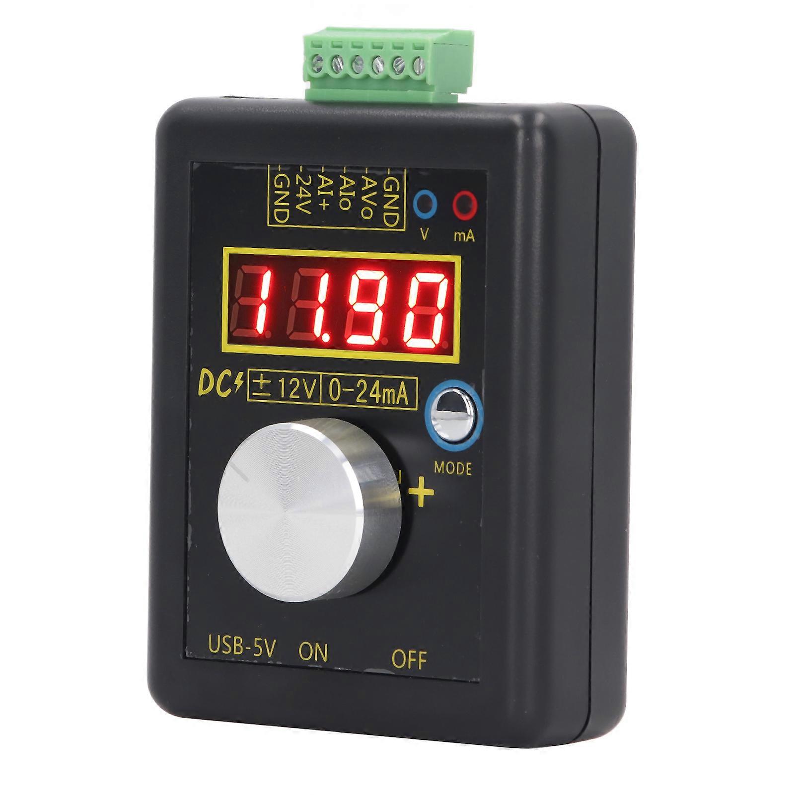 Signal Generator Analog Voltage Current Handheld Source Process Calibrator 0 to 24mA