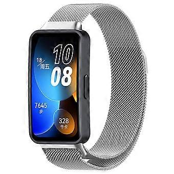 Magnetic Milanese Metal Watch Band For Huawei Band 10