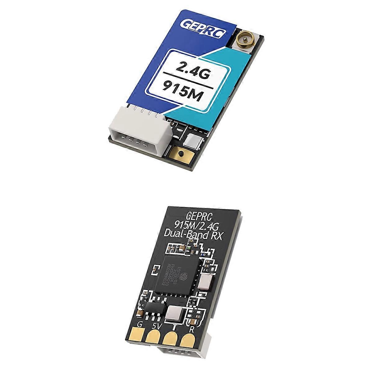 ELRS Nano Receiver 915M/2.4G Dual-RF Chip, 1000Hz, Longrange Freestyle Drone Parts
