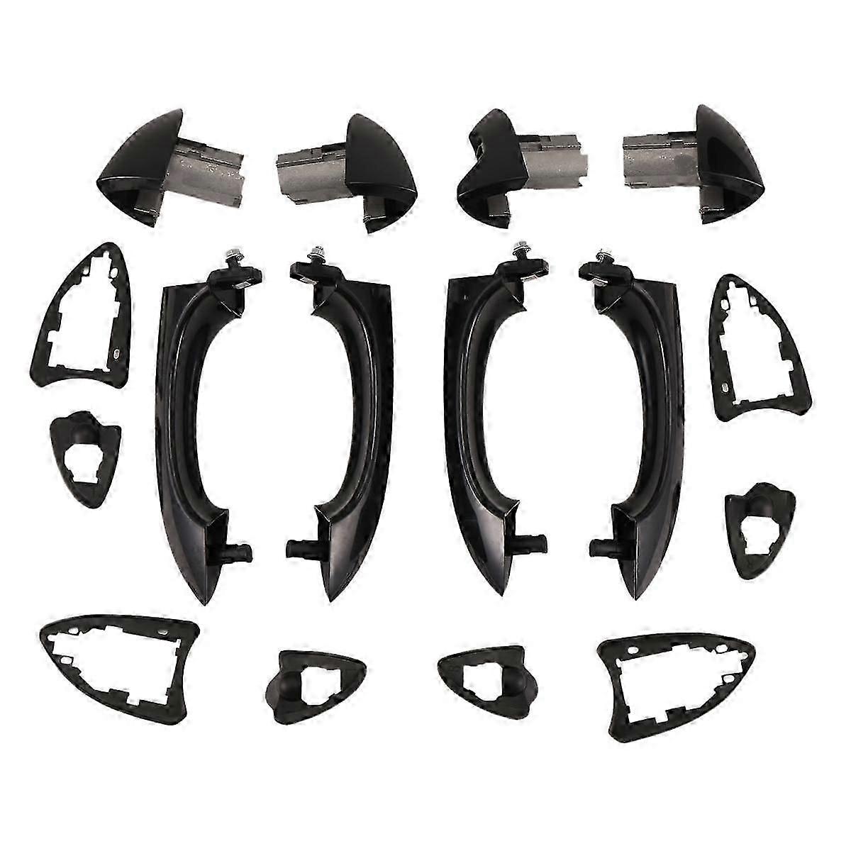 Auto-Außentürgriff-Kit, für X5 E53 2000-2006, Auto-Außentürgriffabdeckung, Autozubehör