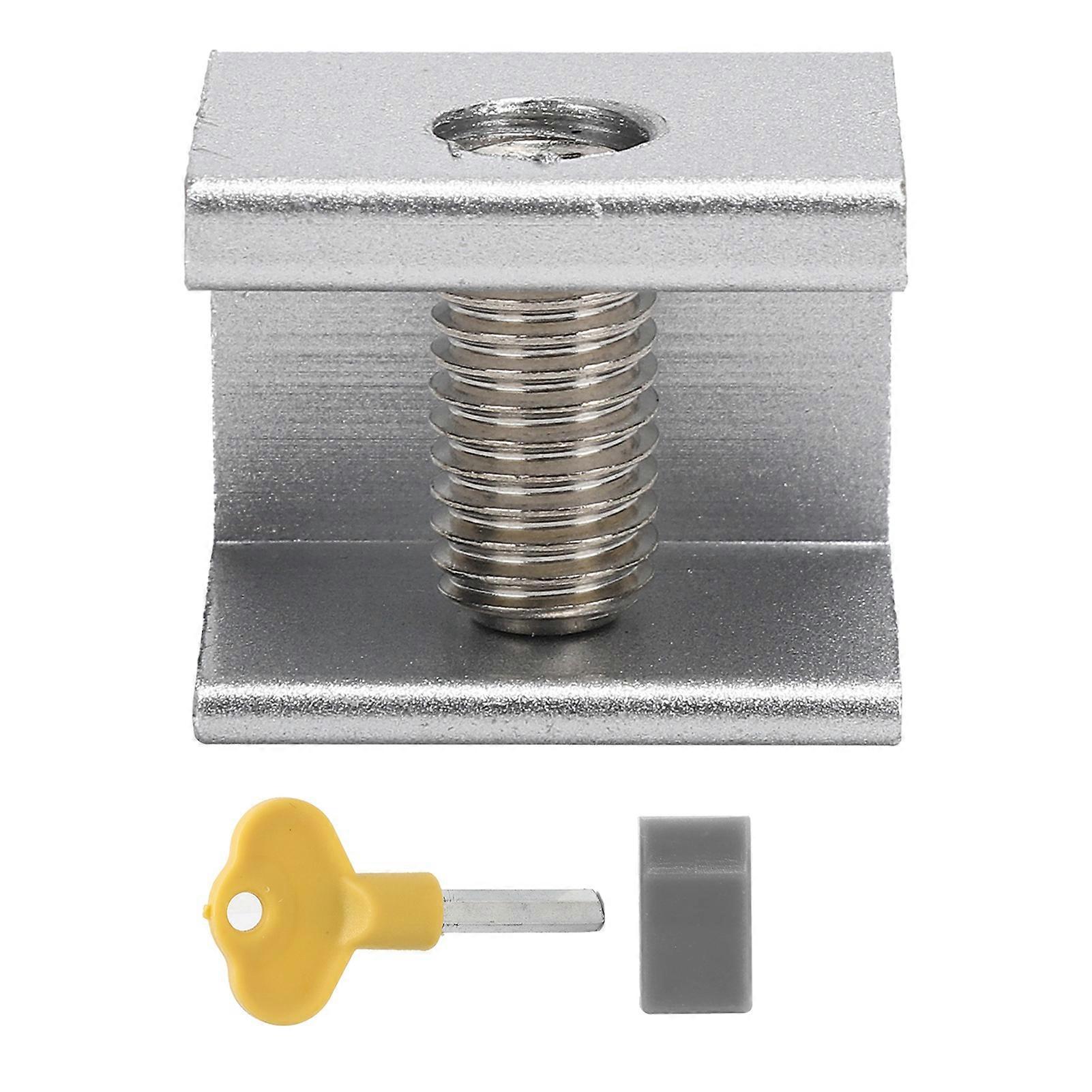 Sliding Window Lock Set Anti‑Theft Screen Window Lock Stopper for Home Office