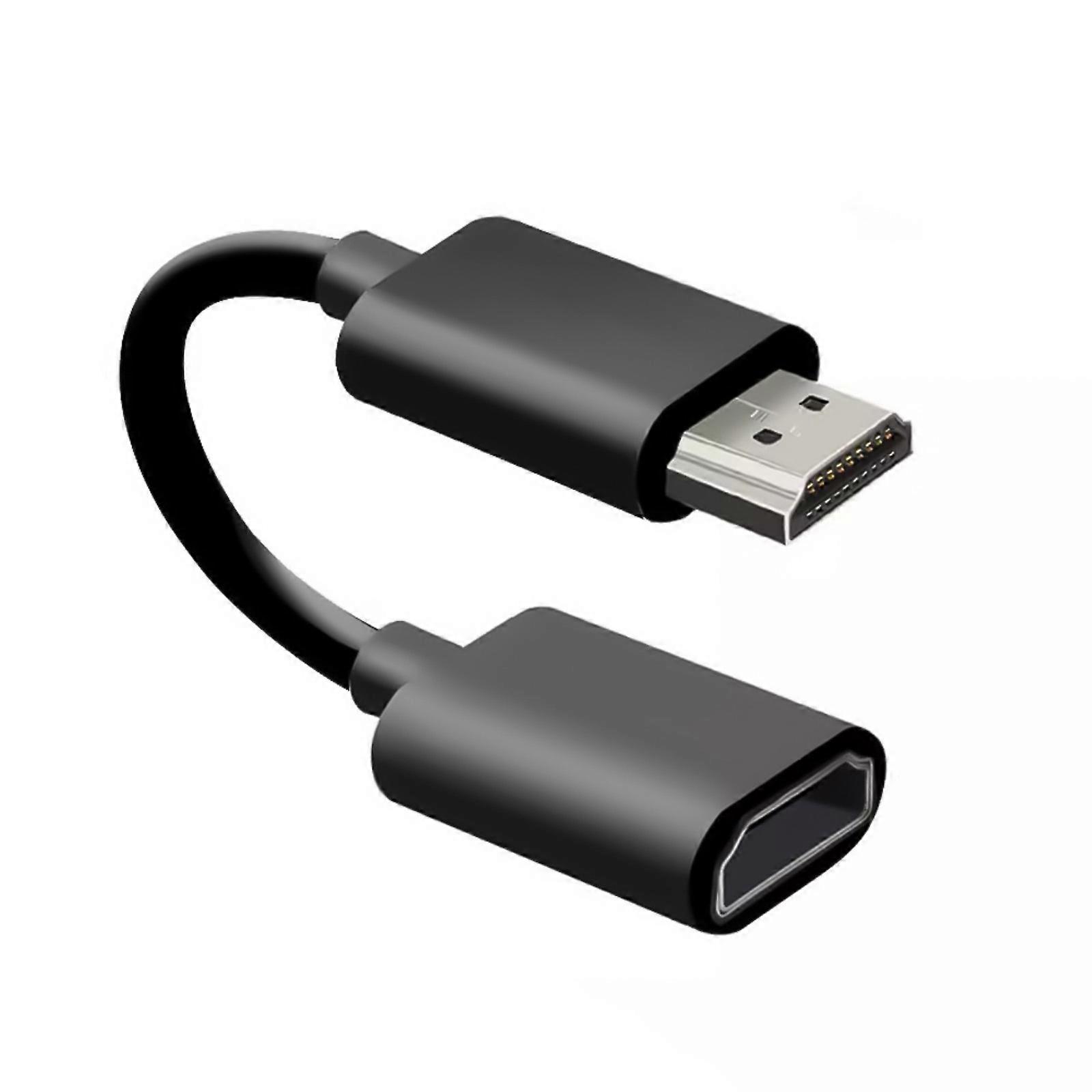 HDMI2.0 Male to Female Swivels Adapter Cable for 4K60Hz Video and Multiple Channel Sound for Tight Space