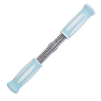 Portable Power Twisters Bar Spring Arm Strength Trainer Exercise for Chest, Shoulder, Forearm, Bicep and Arm Enduring  Orange