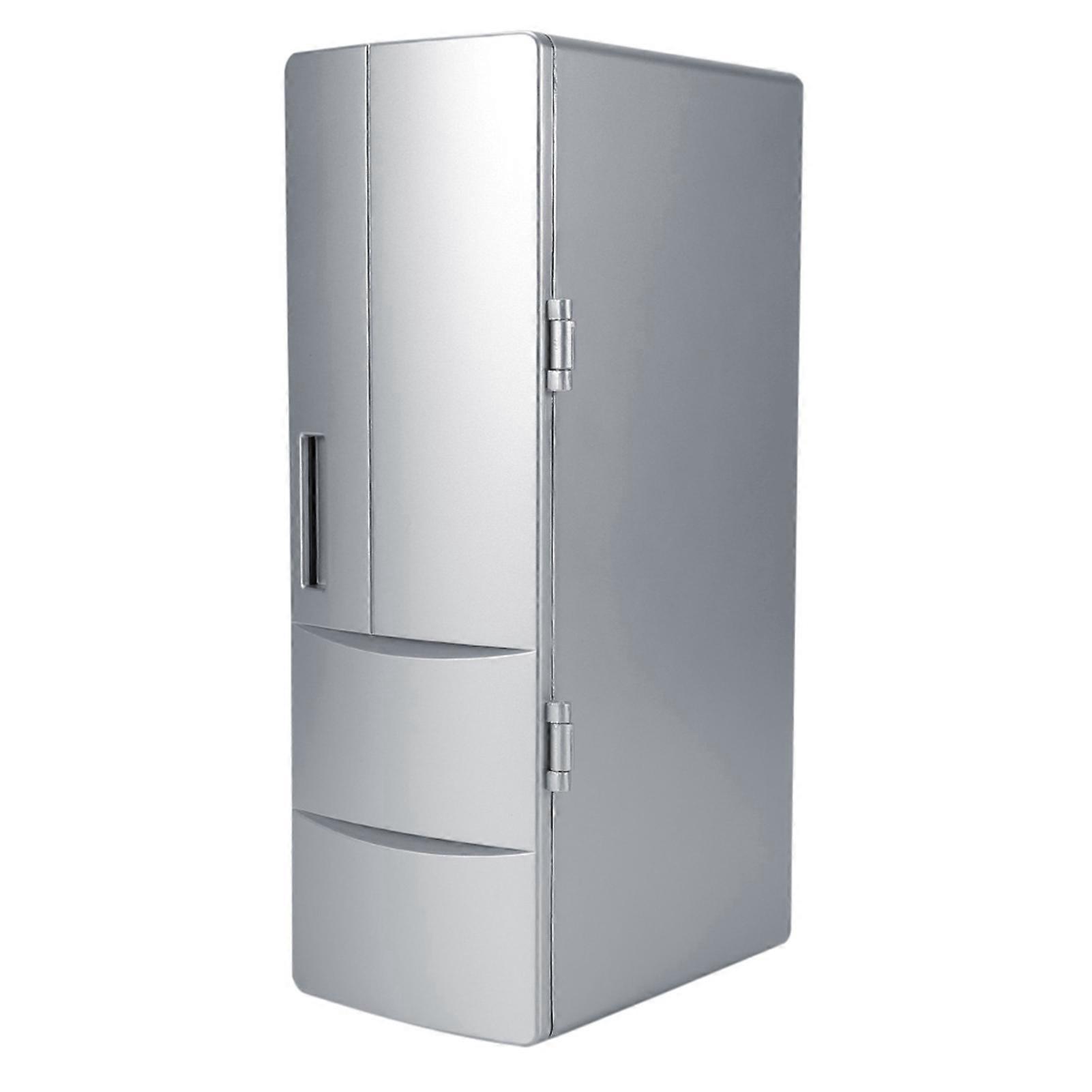 USB Mini Fridge Cooler for Drinks and Snacks