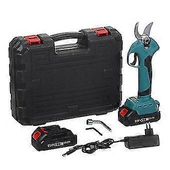 21V Brushless Cordless Electric Pruning Shears 2 Pack Backup Rechargeable 2000mah Lithium Battery Po
