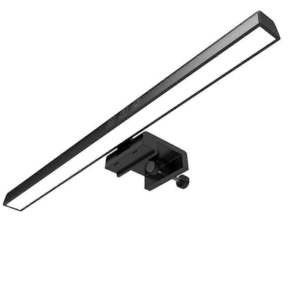 Adjustable Color Temperature Monitor Light, Eye Protection With Asymmetrical Optical Design, USB Powered For Seamless Integration, Clip-on Design To