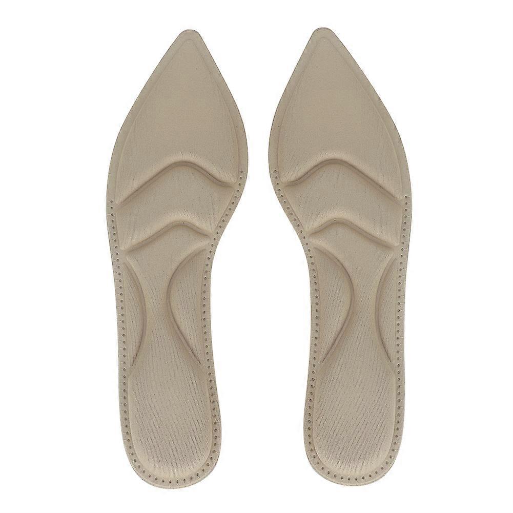 Comfortable Massage Beige Sponge Shoes Insole Sneaker Insert Cushion