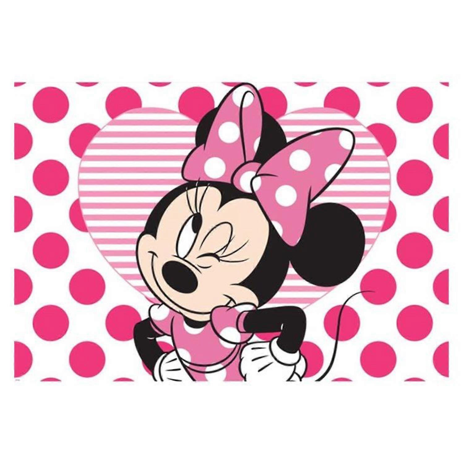 Graham & Brown Wall Mural Minnie Mouse Wallpaper