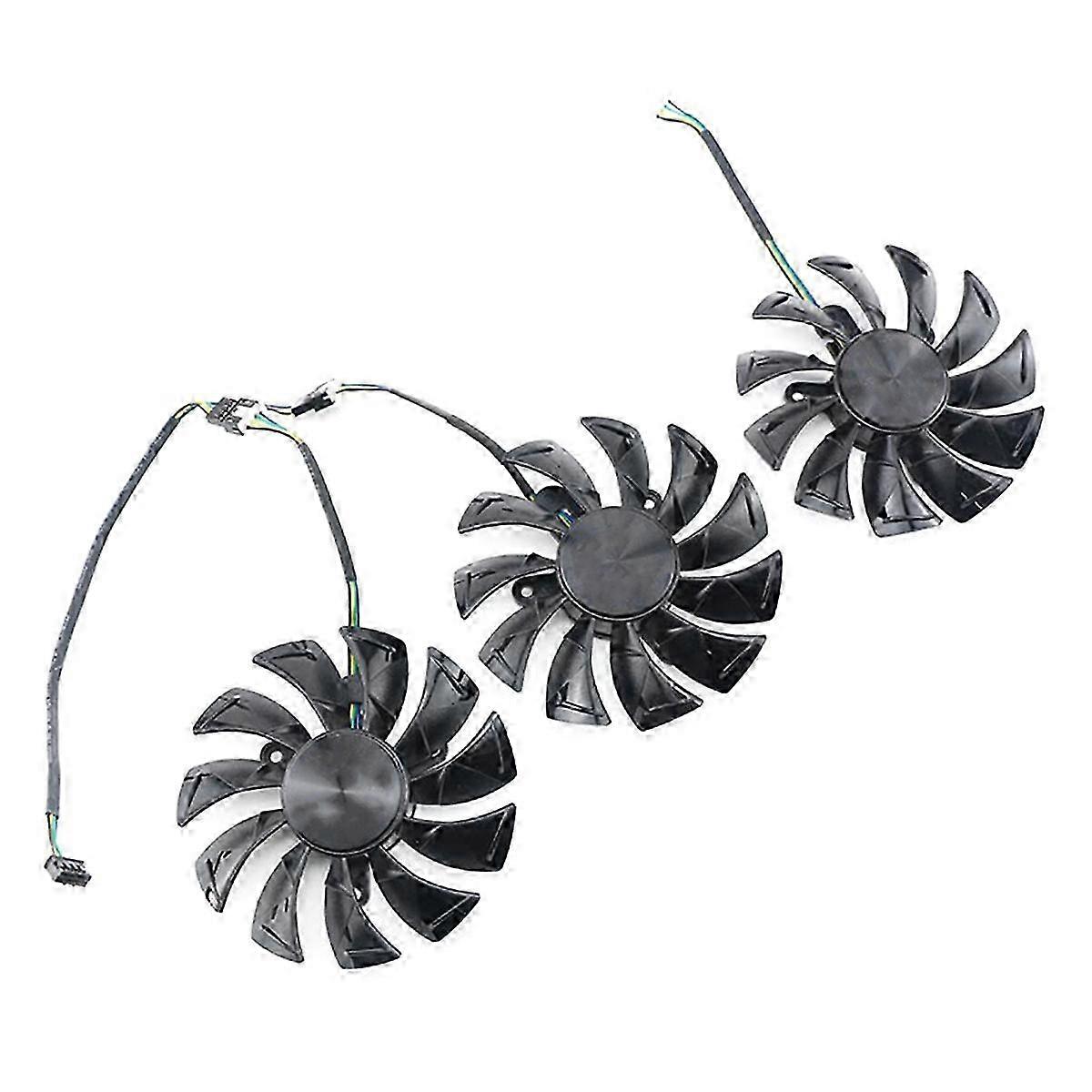 Replace Cooling Fan for GAMING RTX 2070, RTX 2080, RTX 2080Ti AMP Graphics Cards Enhanced PerformanBlack SZRH A-W