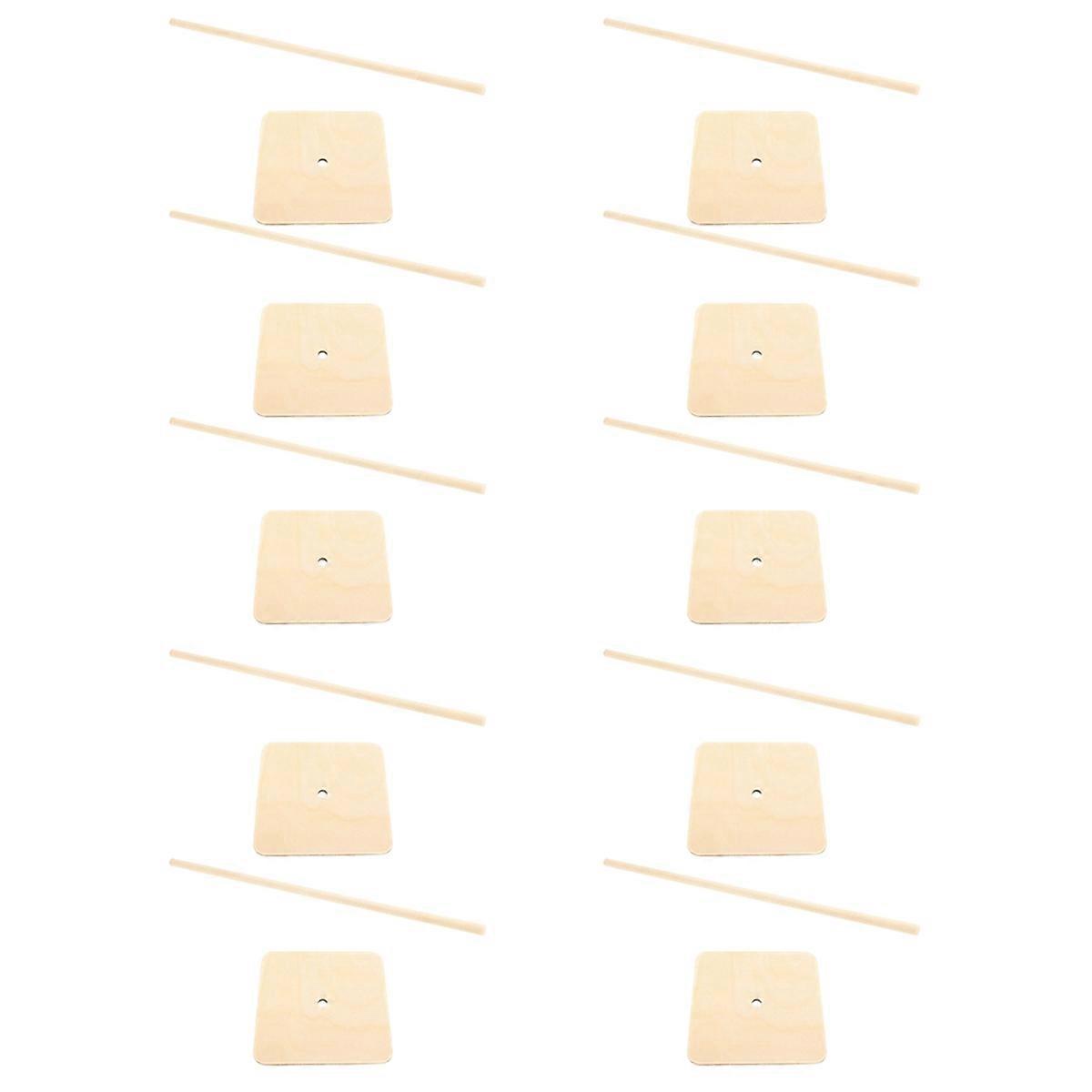 Wall Stand Display Board, Table Decoration,Square+Insert Stick