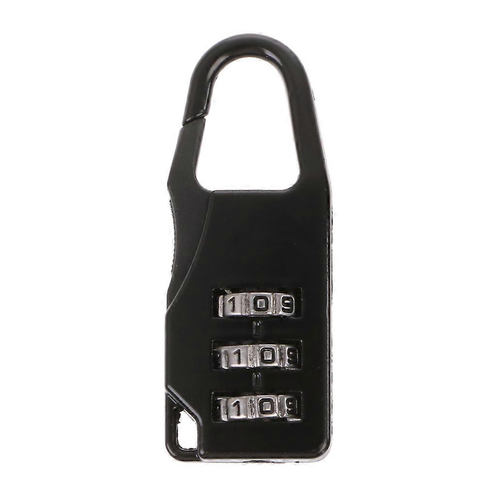 חדש מנעול נסיעות מזוודות 3 ספרות שילוב מנעולים מזוודה חלקי אבטחה BK