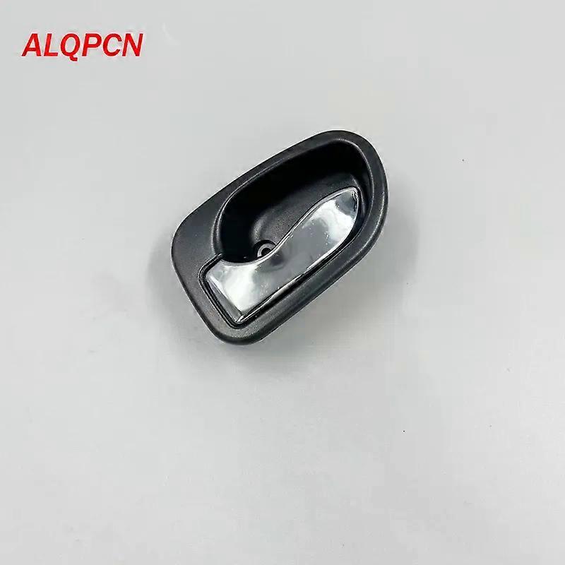 Door inner handle chrome with black trim compatible for HYUN-DAI atos 1997-2002 accent 1995-1999