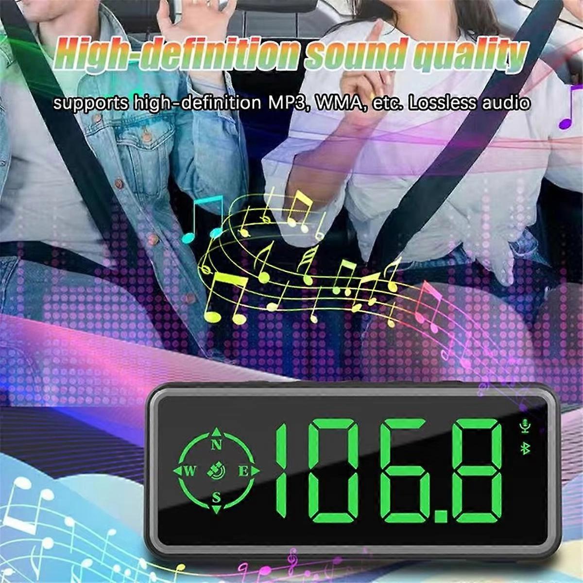 Digital Compass For Car HUD GPS Speedometer MPH Speed Meter