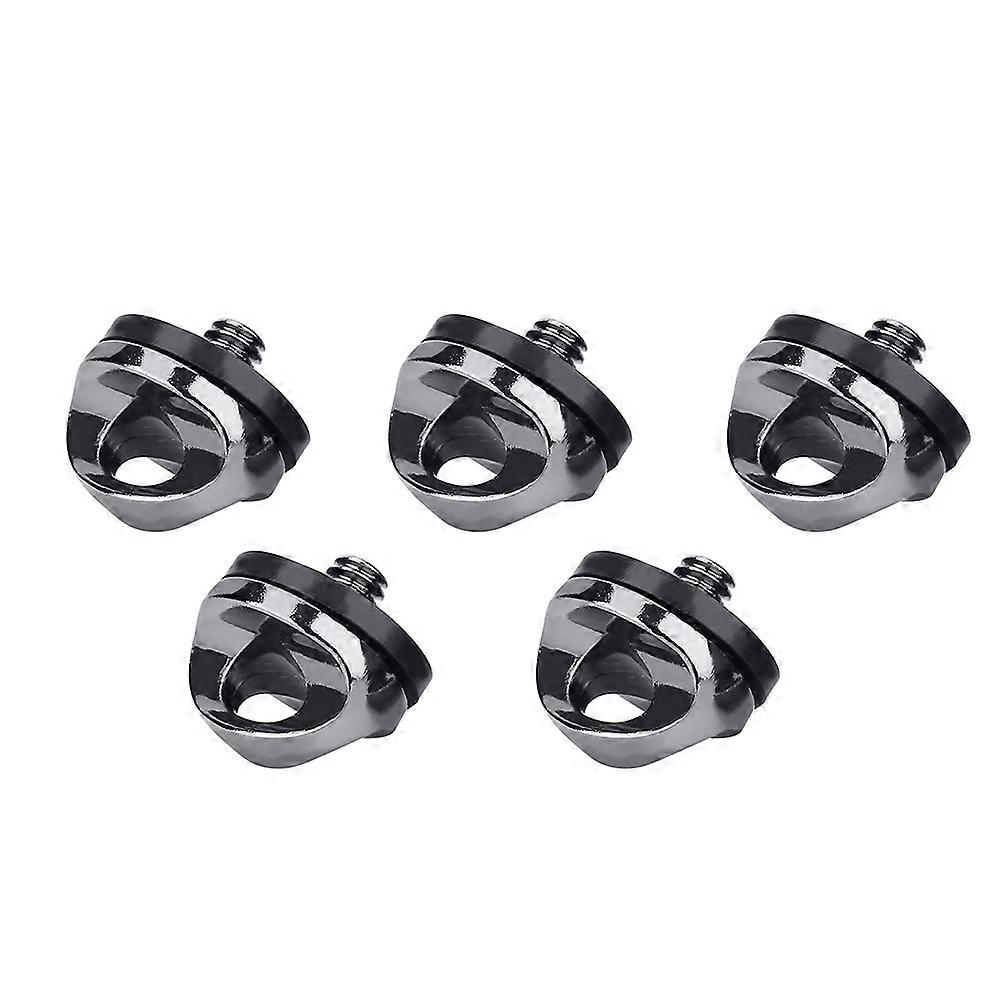 5Pcs 1/4in Adapter Screws for Camera Shoulder Strap & Quick Release Plate Connection