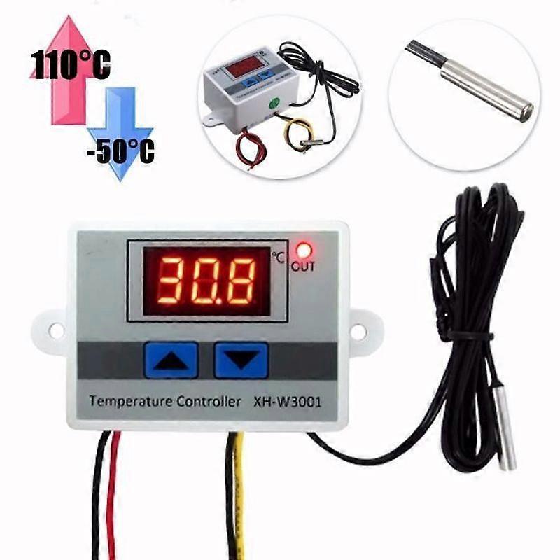 TEMPSA -50110C 220V LCD Thermostat Temperature Controller Regulator + Probe