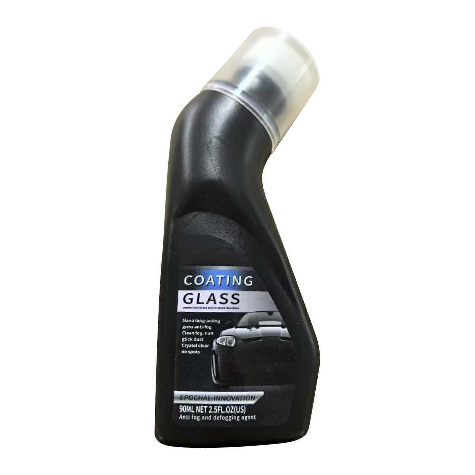 Coating Glass Anting Fogs Coating Car Anting Fogs Agent With Applicator Car Defogging For Car Windshield Window Mirrors Glasses Swim Goggles 90ml