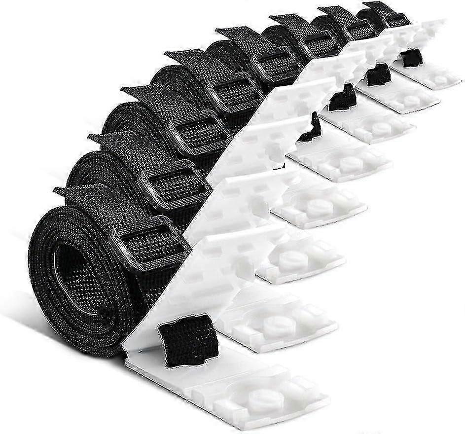 Pool Cover Roller Attachment Strap 8-pieces Kit - Chuan