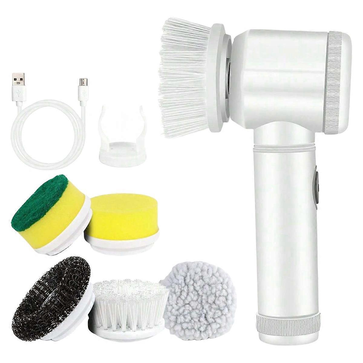Electric Scrubber USB Rechargeable Wireless Electric Cleaning Brush