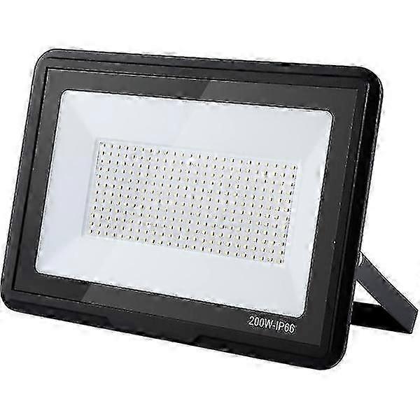 Led Floodlight, 200w 25000lm Outdoor Led Floodlight, 6000k Led Floodlight