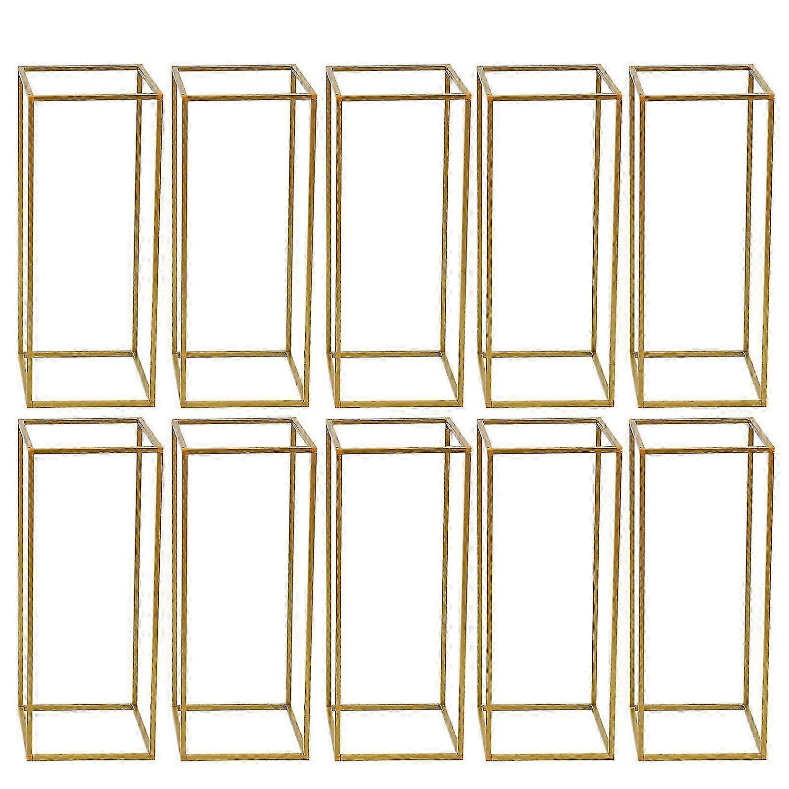 10個60cmメタルプラントスタンドフラワースタンドデコレーション