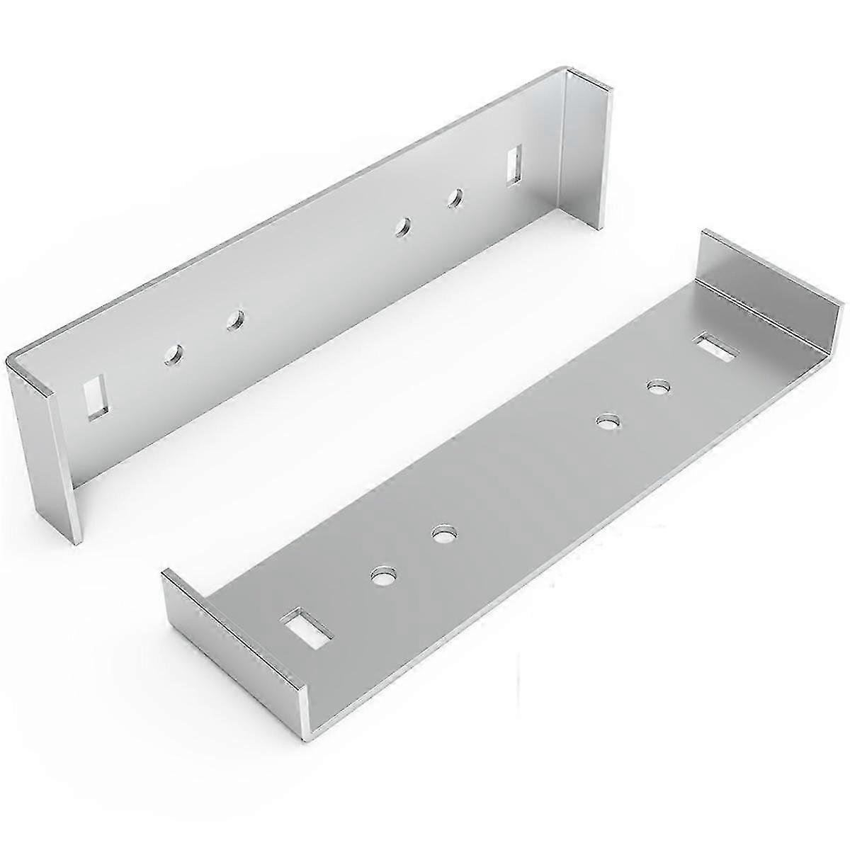 Metal Mailbox Mounting Bracket Large for Mailboxes with 8Inch Wide Floor 2Pcs - FFY