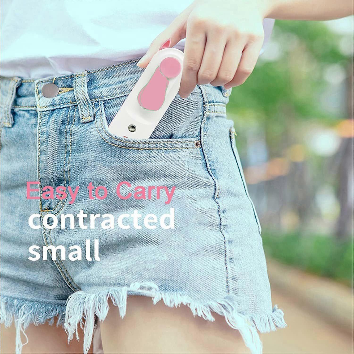 Personal Portable Handheld Fan (Pink)