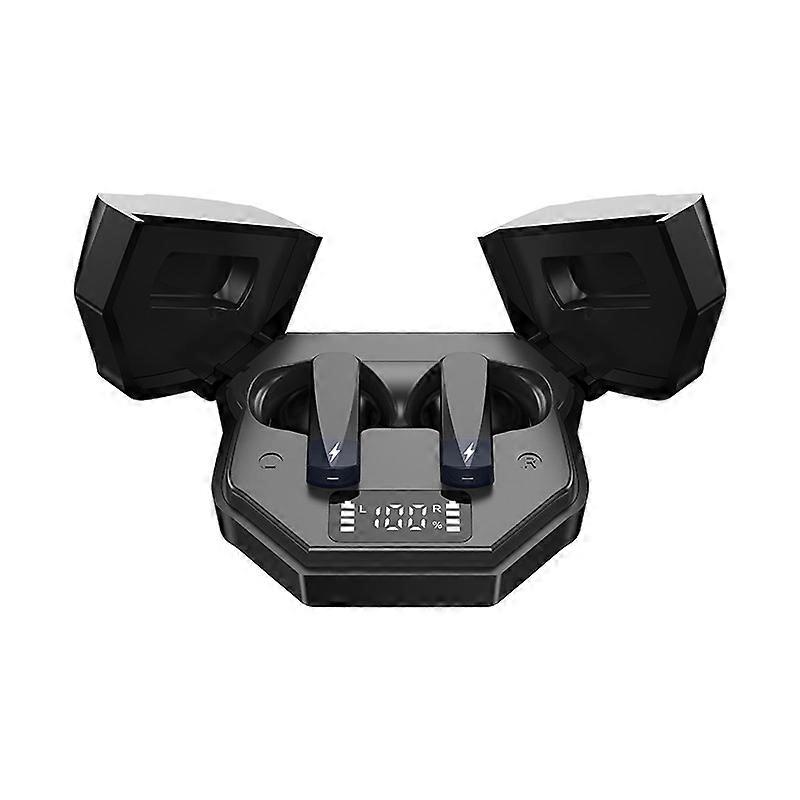 Digital Display Wireless Game Sports Bluetooth Headset Cool Scissors Door Low Delay Wireless Bluetooth Headset li175