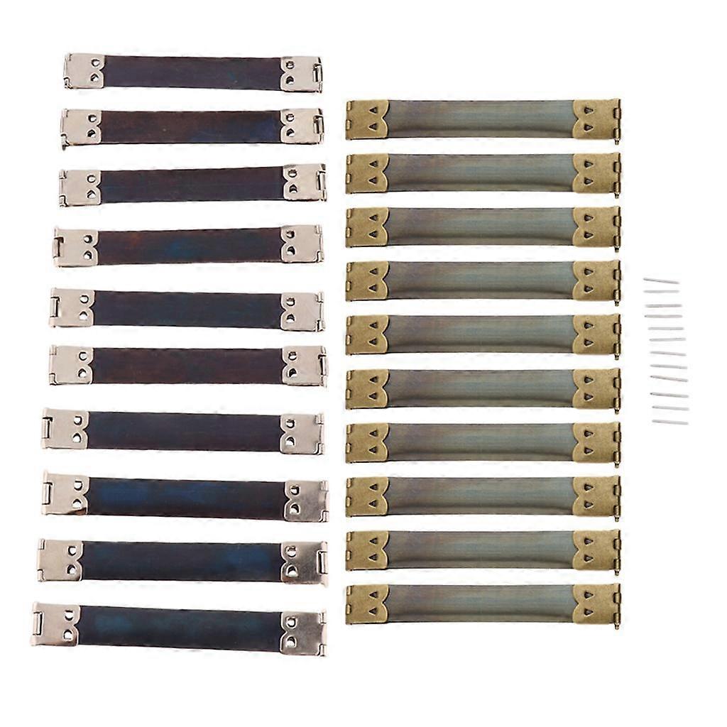 Set 20 Flex kukkarokehys sisäinen joustava jousipidike kukkaron valmistustarvikkeille 10cm