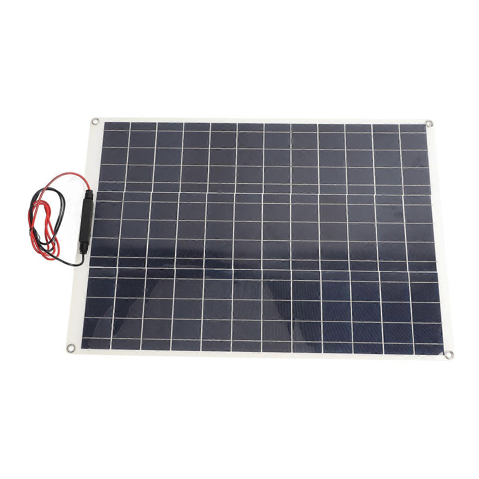 Solar Panel Kit 300W Monocrystalline Silicon Solar Panel Battery Clip Cigarette Lighter Controller and Suction Cup 