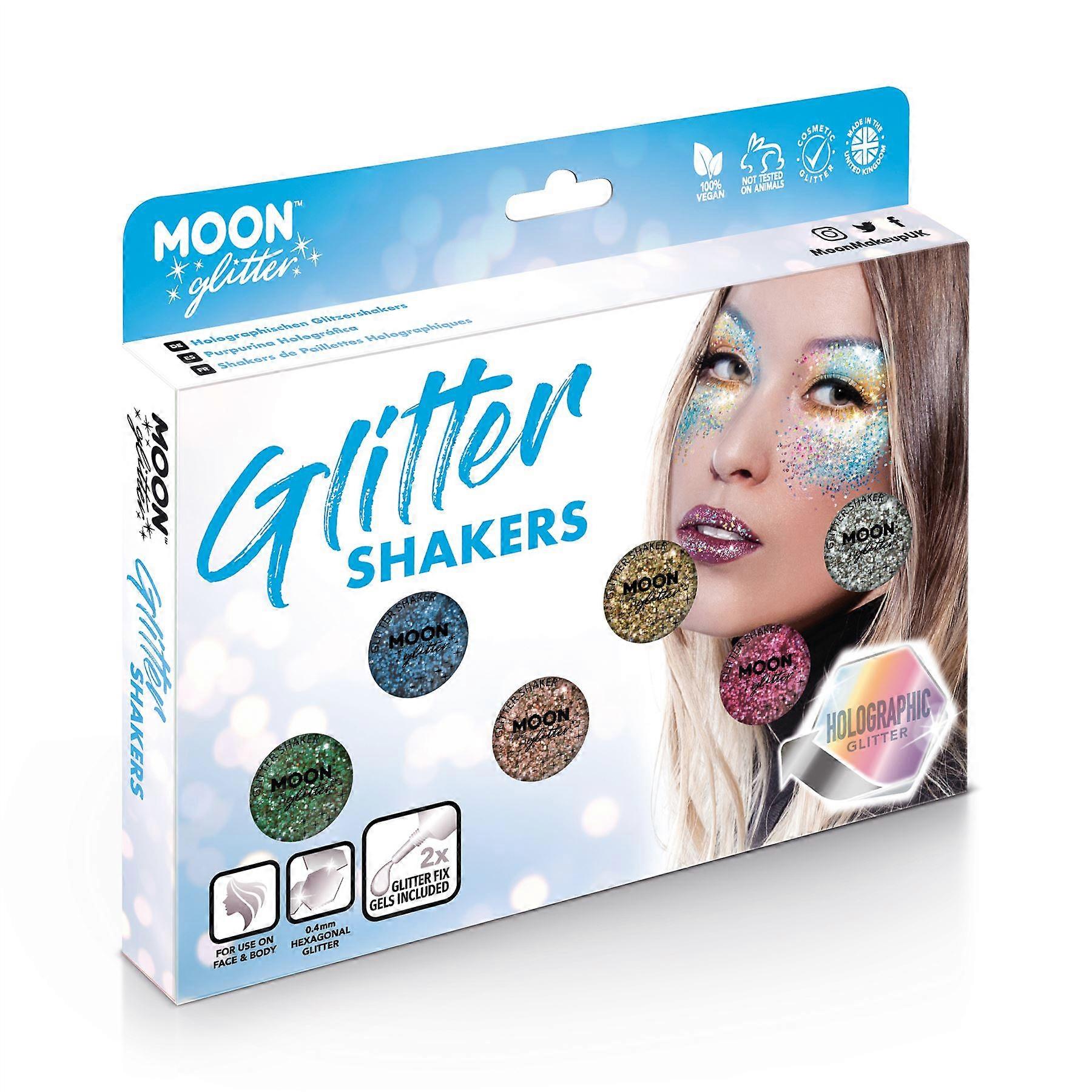 Moon Glitter - Holographic Glitter Shakers - Boxset