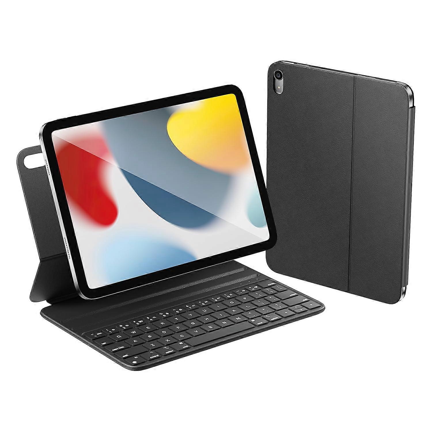 Keyboard Case for iPad 10th Gen & 11th Gen 11 Inch A16 2025 - Ultra Slim Smart Folio with Magnetic Charging & Adjustable Angle