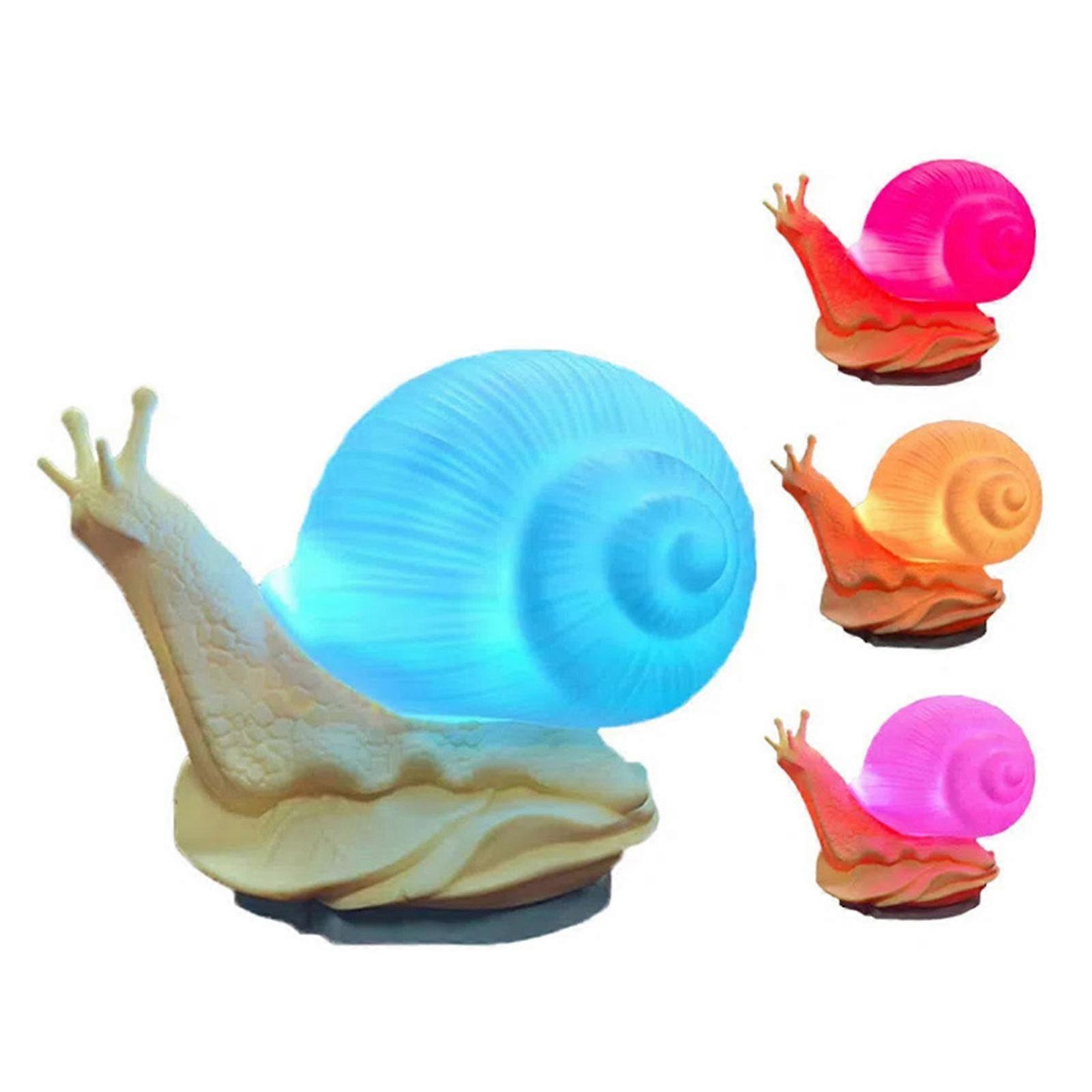 24 Color-Changing Light up Slug Mood Lamp Energy Saving NightLight, Funny Snail Night Light Decor for Bedroom, Desk & Home