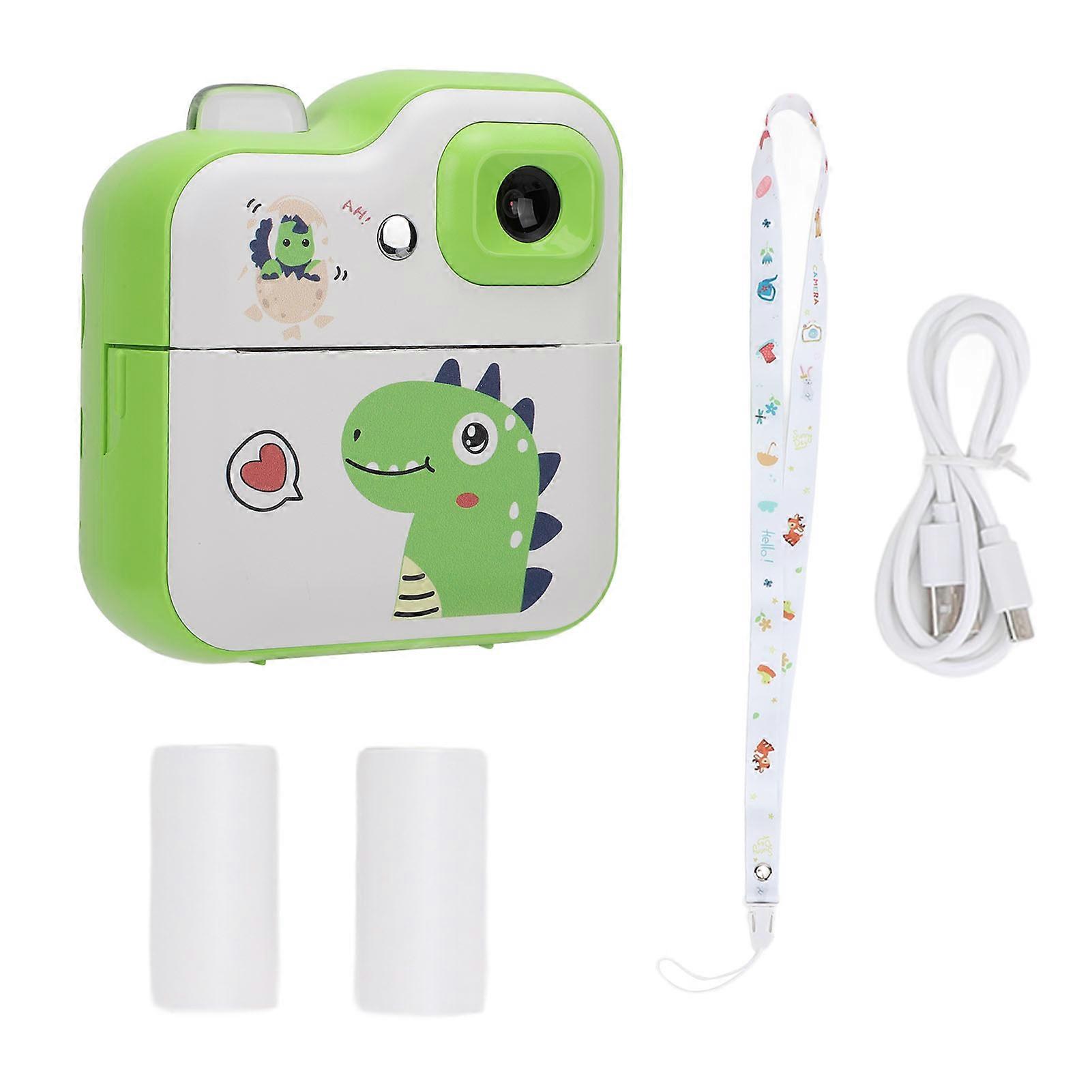 Capture and Print Moments Instantly: 48MP HD Thermal Print Camera for Kids & Students