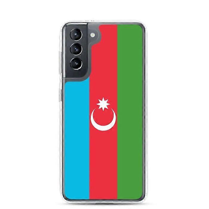 Phone Case - Samsung - Galaxy S21 Plus - Azerbaijan Flag - Soft - Multicolor