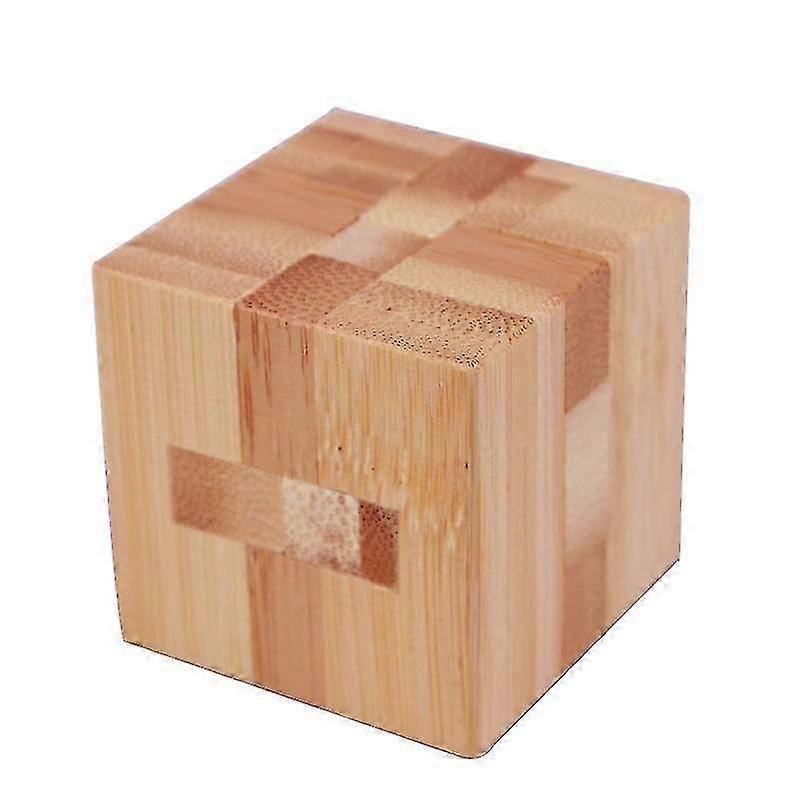 3d Wooden Puzzles Iq Challenge Brain Teaser Lock Logic Intellectual Educational Toy Jigsaw Puzzle Removing Assembling