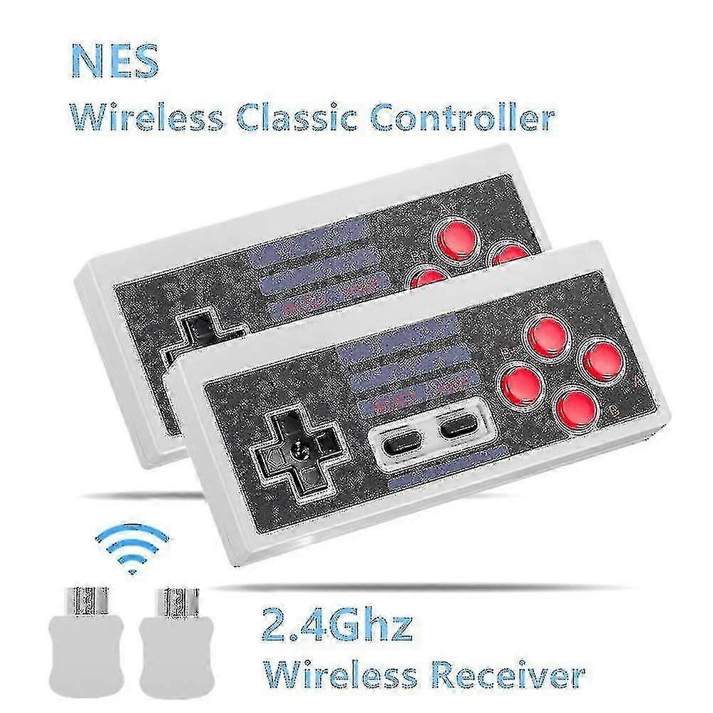 Nes Classic Controller voor Nintendo Nes Classic Mini Edition, Draadloze Game Controller voor Nes Classic Game System Console