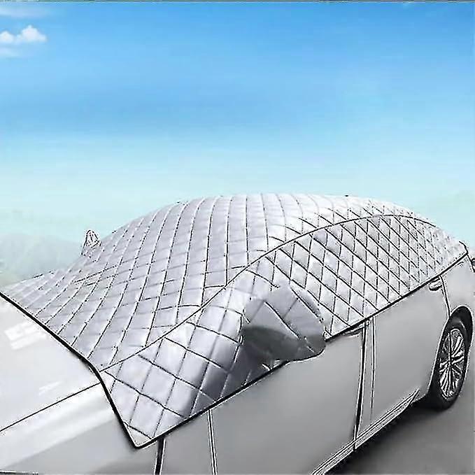 Vvhuda שמשה קדמית לרכב כיסויי שלג, עבור וולוו Xc40 2019-2023 כיסוי מגן שלג מגנטי מתקפל במיוחד מגן שלג קרח כפור